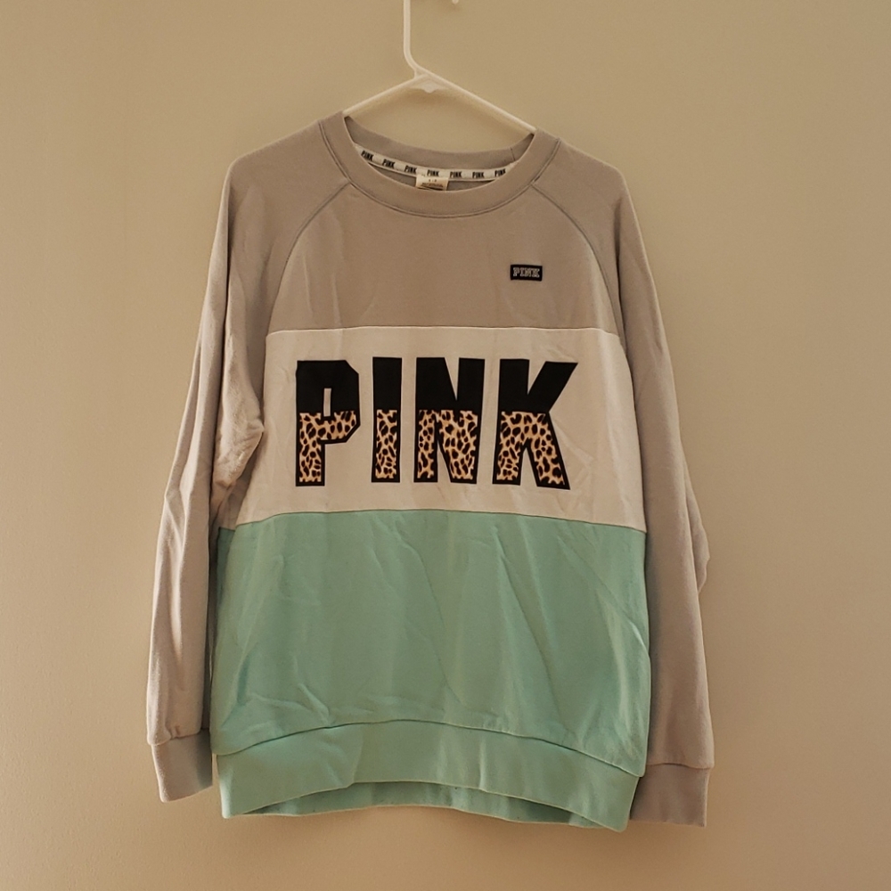 PINK Crew neck Sweatshirt